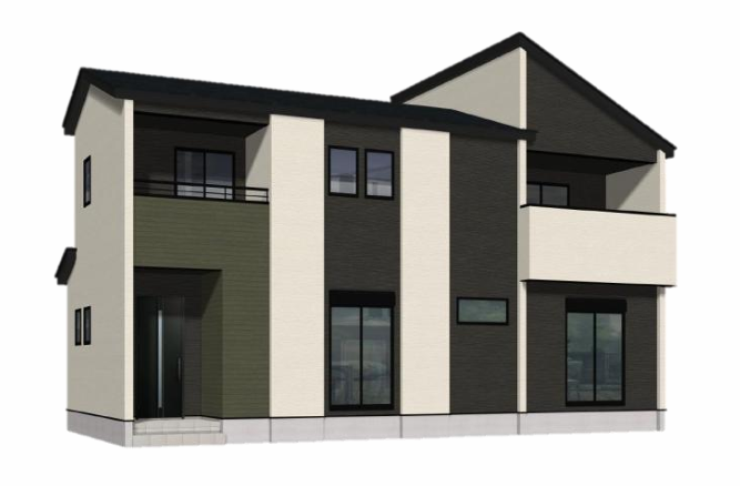 【外観】
【唐津市原4期 9号棟】
完成予想図