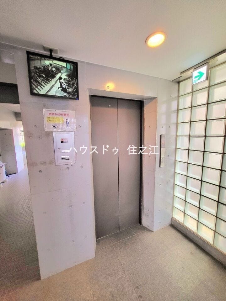 ★エレベーター完備。モニター付きなのも嬉しいポイントですね♪