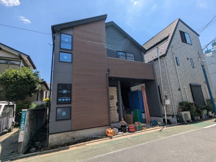【外観】
江戸川区南小岩1丁目 新築戸建の外観です