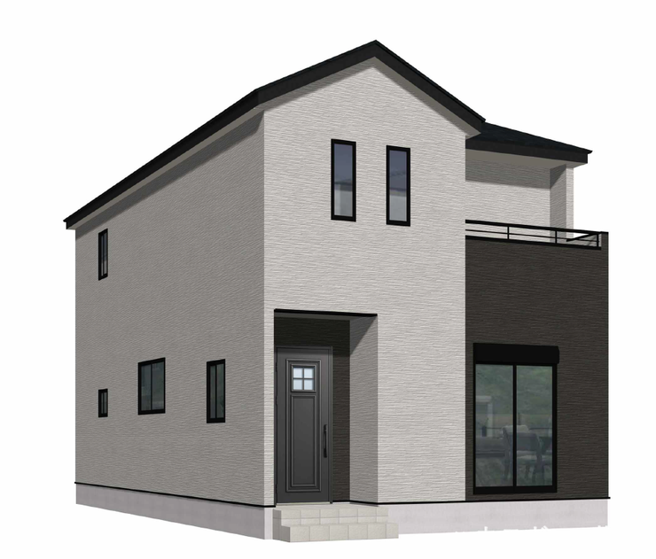 【外観】
■□■外観■□■
5号棟外観パース