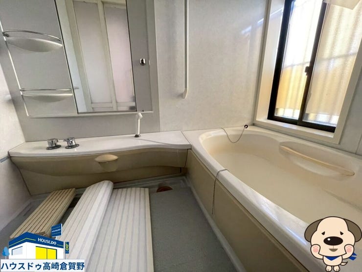 窓付きのひろ~い浴室◎