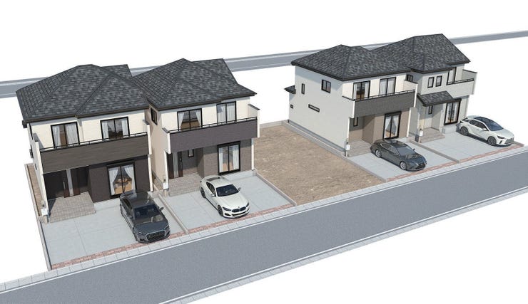 【外観】
◎完成予想図(外観パース)