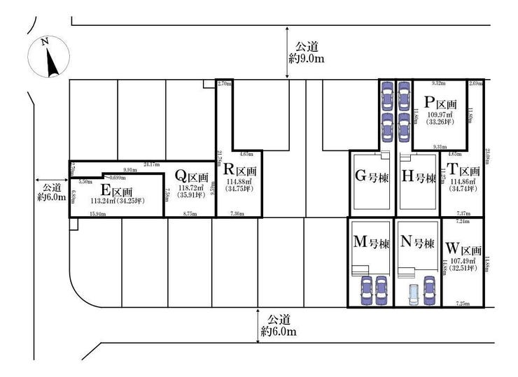 ◎区画図:N号棟