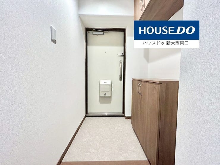 シューズボックスがある玄関です。