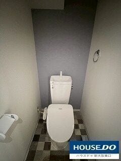 温水洗浄便座付きです。