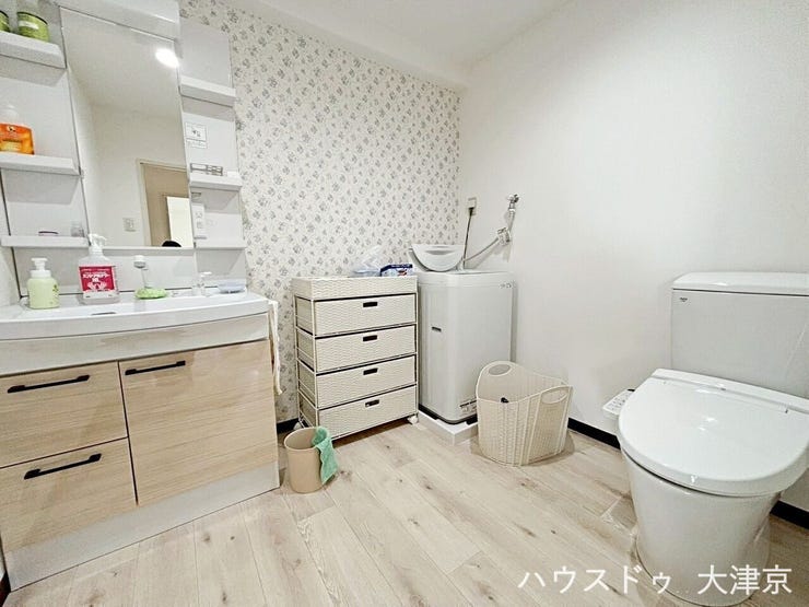 清潔感あふれる設備が揃う快適な水回り。暮らしに安心と便利さをプラス。