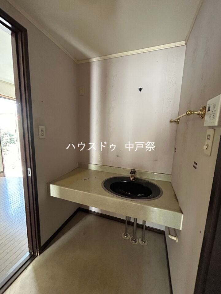 風通しの良い洗面スペース