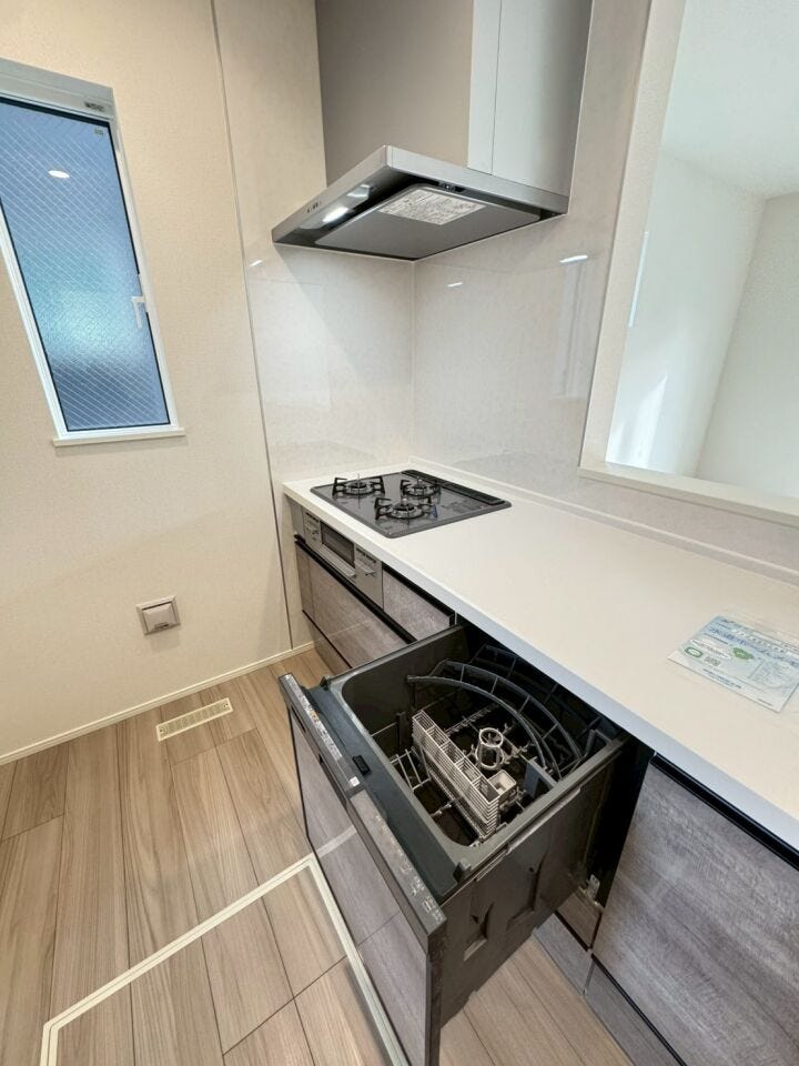 引き出し式食器洗い乾燥機