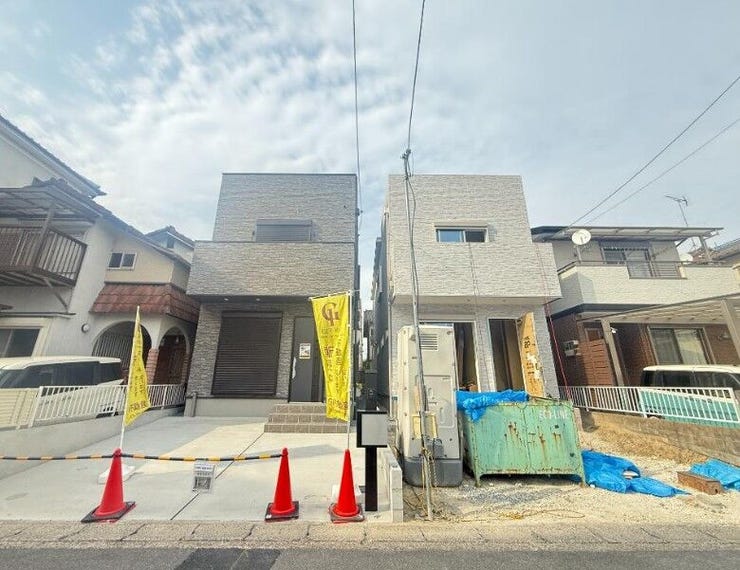 【外観】
B号地♪
周辺施設充実していて生活便利な立地♪