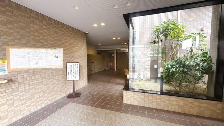 エントランスもきれいに管理されております。