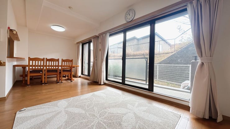 日当り良好のリビング。
明るい空間です◎