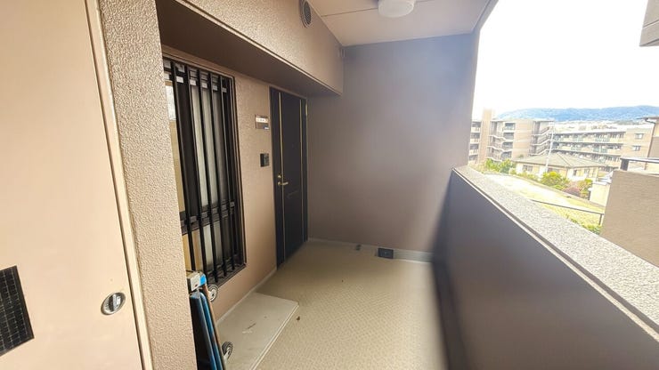 開放感のある広い玄関です。