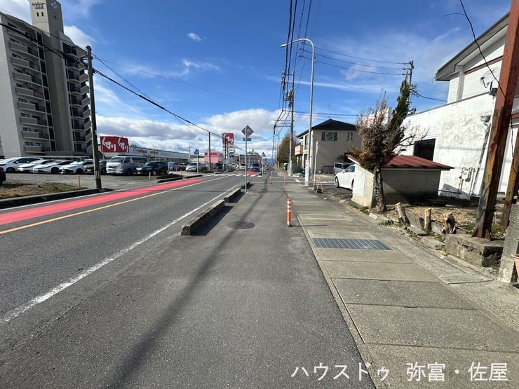 南側間口広々約13.4m!