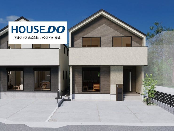 【外観】
*完成予想図 外観パース*