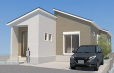 【外観】
車2台OK+全居室収納♪小中学校・郵便局が徒歩10分以内♪なかなかない平屋が太宰府市で登場です♪