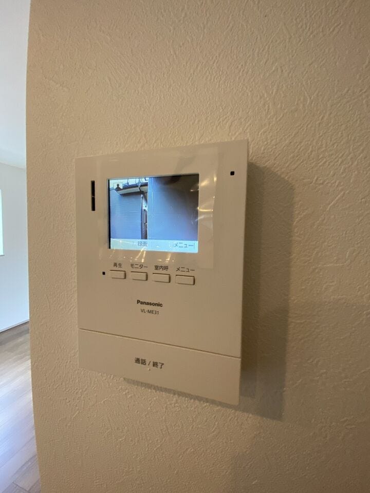 来客時に便利なモニターホン付き♪