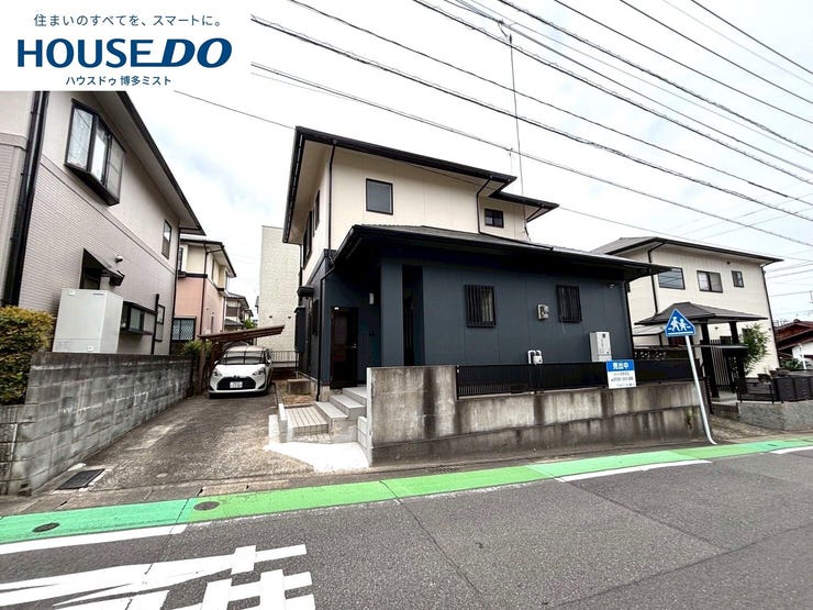【外観】
【福岡市東区舞松原 リフォーム済中古戸建】最大120万円を助成♪子育て世帯市内引越し応援助成金(福岡市)の対象物件です。