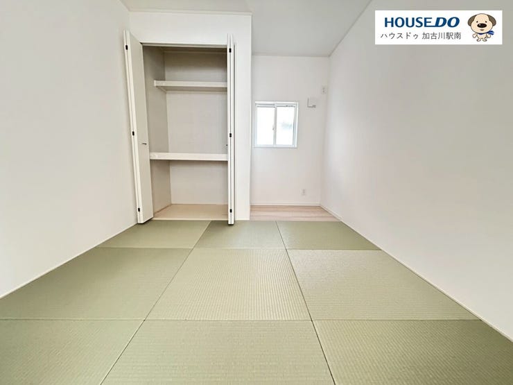 小さなお子さまのいる方におすすめ!リビング横に和室のあるタイプの間取りです