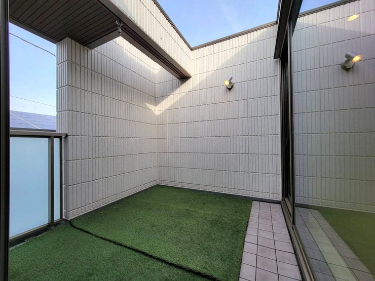 ◇バルコニーは2箇所でそれぞれ水栓付♪