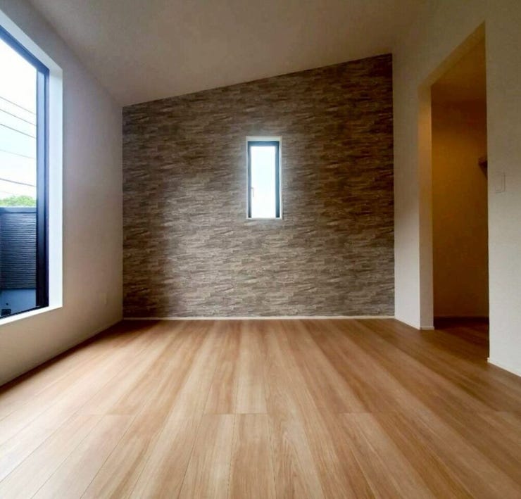 【Bedroom】ナチュラルな内装で、リラックスできる空間。寝室や書斎にも最適です。