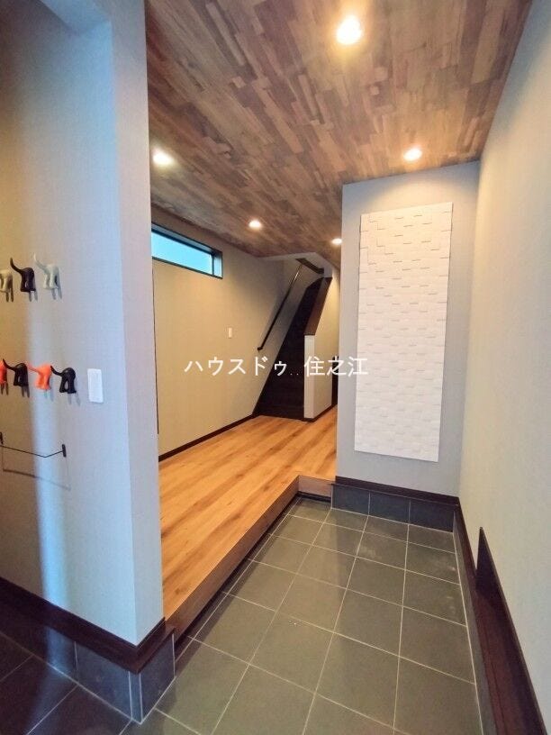 広々ゆったりとした玄関です