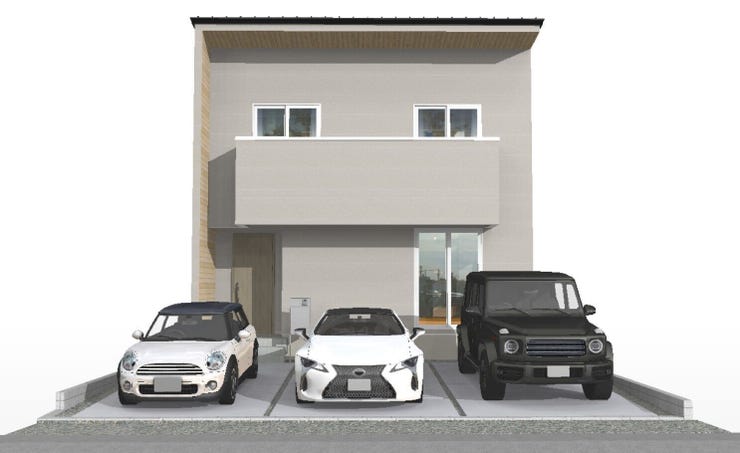 【外観】
南西向きで日当たり良好です。
周辺環境も充実しており、住みやすい住環境です。