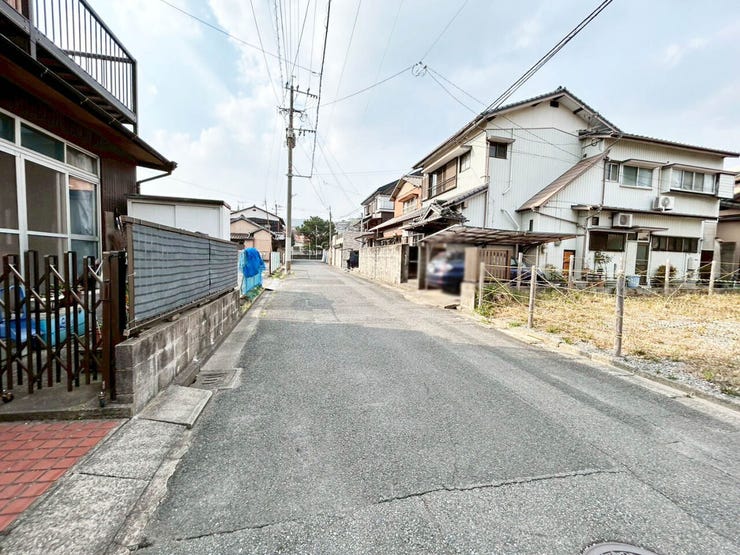 【建築条件無し】閑静な住宅街♪日当たり良好♪都市ガス♪スーパーまで徒歩10分圏内♪