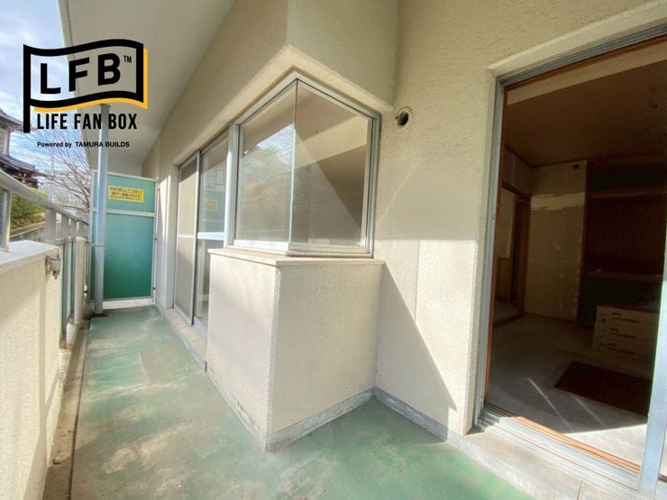 バルコニーです♪