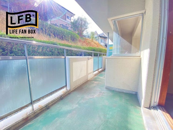 バルコニーです♪