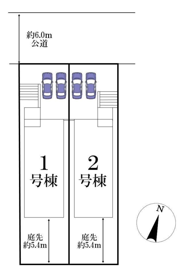 ◎区画図:2号棟