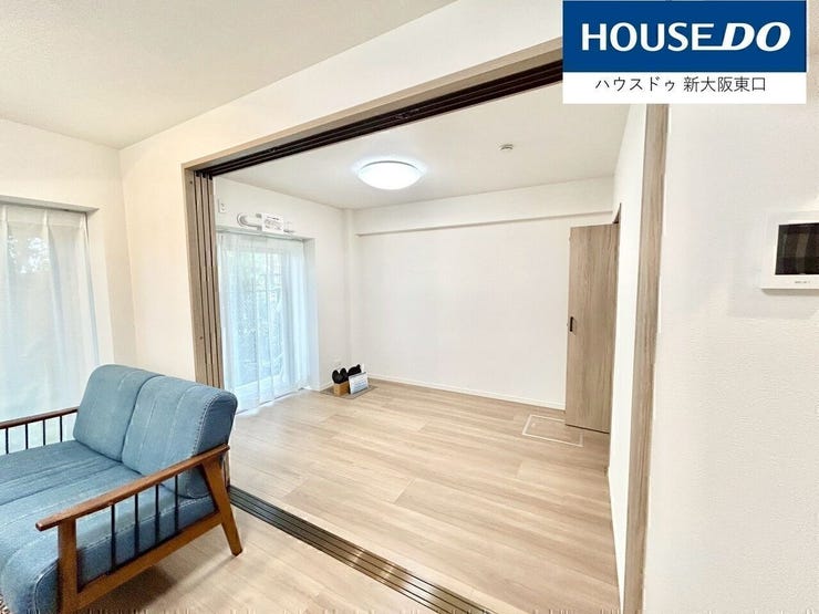 LDK横の5.6帖の洋室★南向きバルコニー&専用庭に面しております★