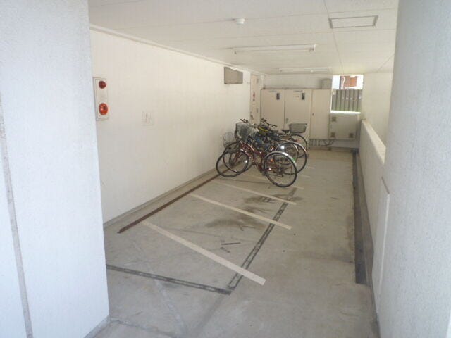 駐輪場の様子です。