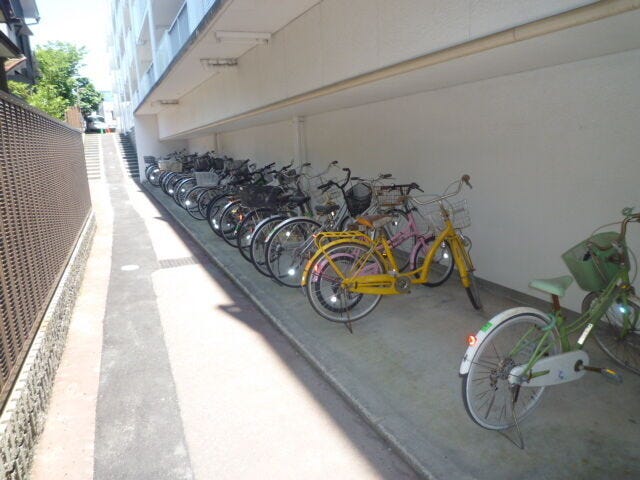 駐輪場の様子です。