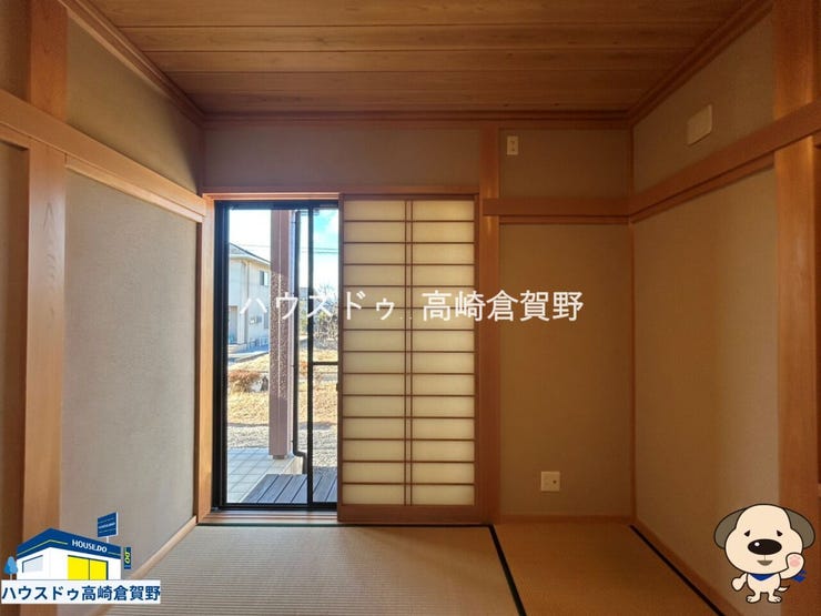 1階に和室を備えた使い勝手の良い間取り。くつろぎや来客用にも便利な空間です。