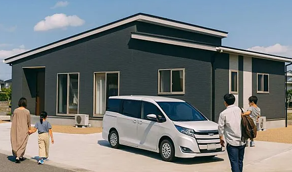 【外観パース】
パースはイメージ図です。実際の仕上がりとは異なる場合があります。