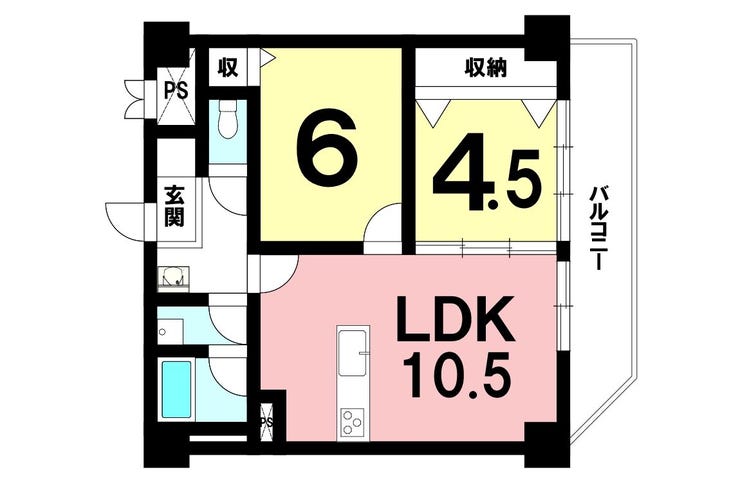 平之町 第２鶴丸ハイツ平之町