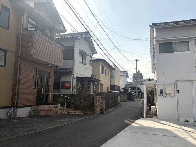 西側道路
