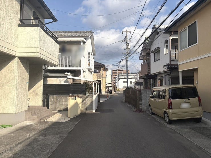 西側道路