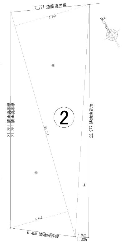 鴨池１丁目 売土地 鴨池１丁目／２区画