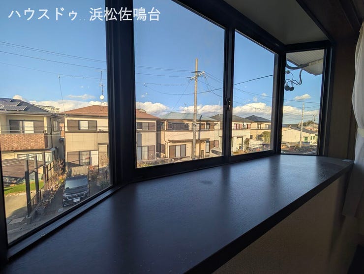 2階北洋室出窓からの眺望。