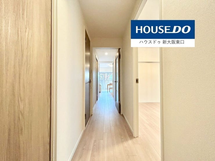 玄関からの通路です。