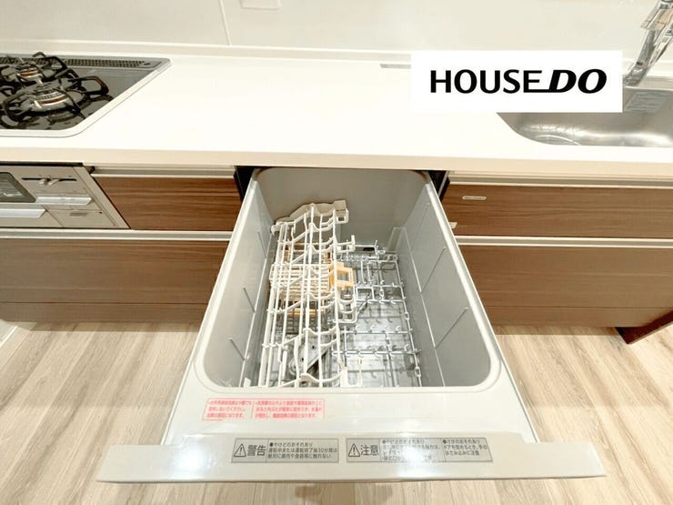 食洗機付で家事時間を10分短縮♪