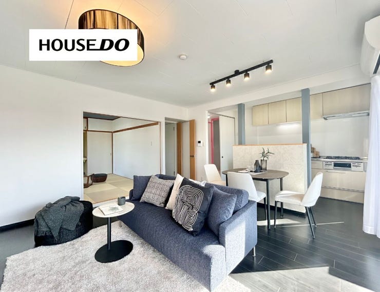 和室の扉を開けるとより解放感が感じられますよ♪