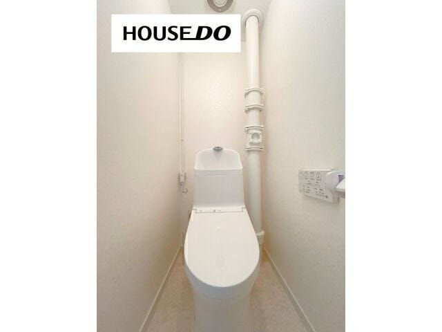 温水洗浄付きトイレで毎日快適♪