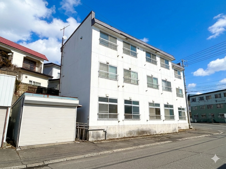 違う角度から見た外観写真です!