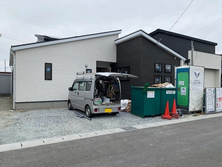 【外観】
建築中。2026.4.23撮影