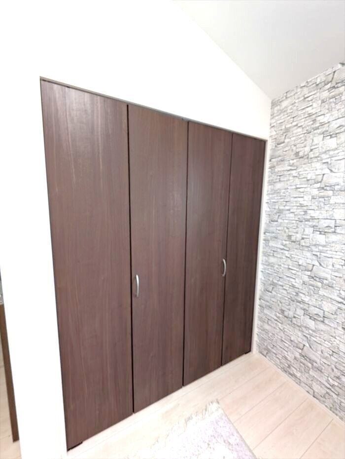 全居室収納スペースあり!荷物が多くても十分におさまります