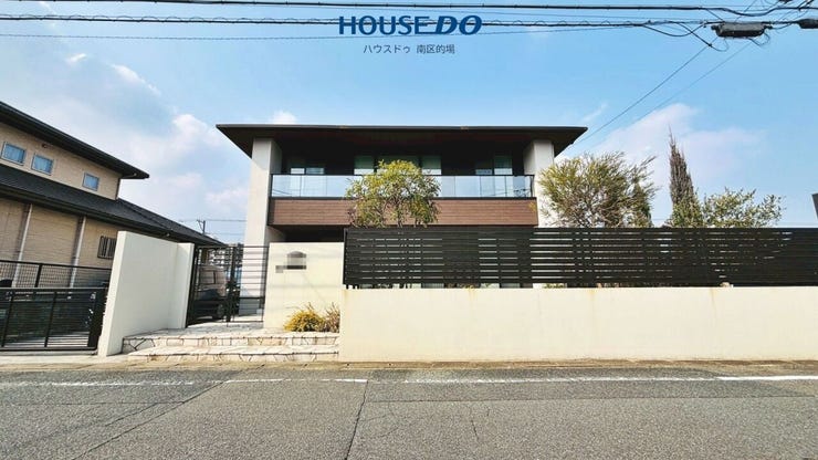 閑静な住宅街です。