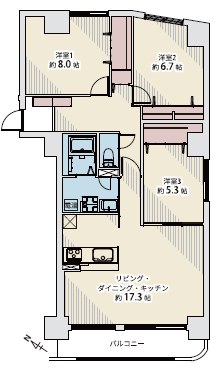 【間取り】
間取図