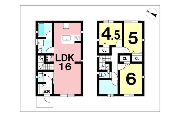 明和１丁目 新築戸建 明和１丁目／２区画